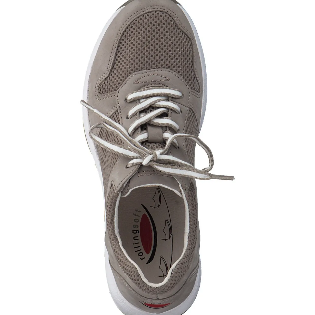 Gabor Rolling Soft 86.946, Sneakers Low, Damen, Beige