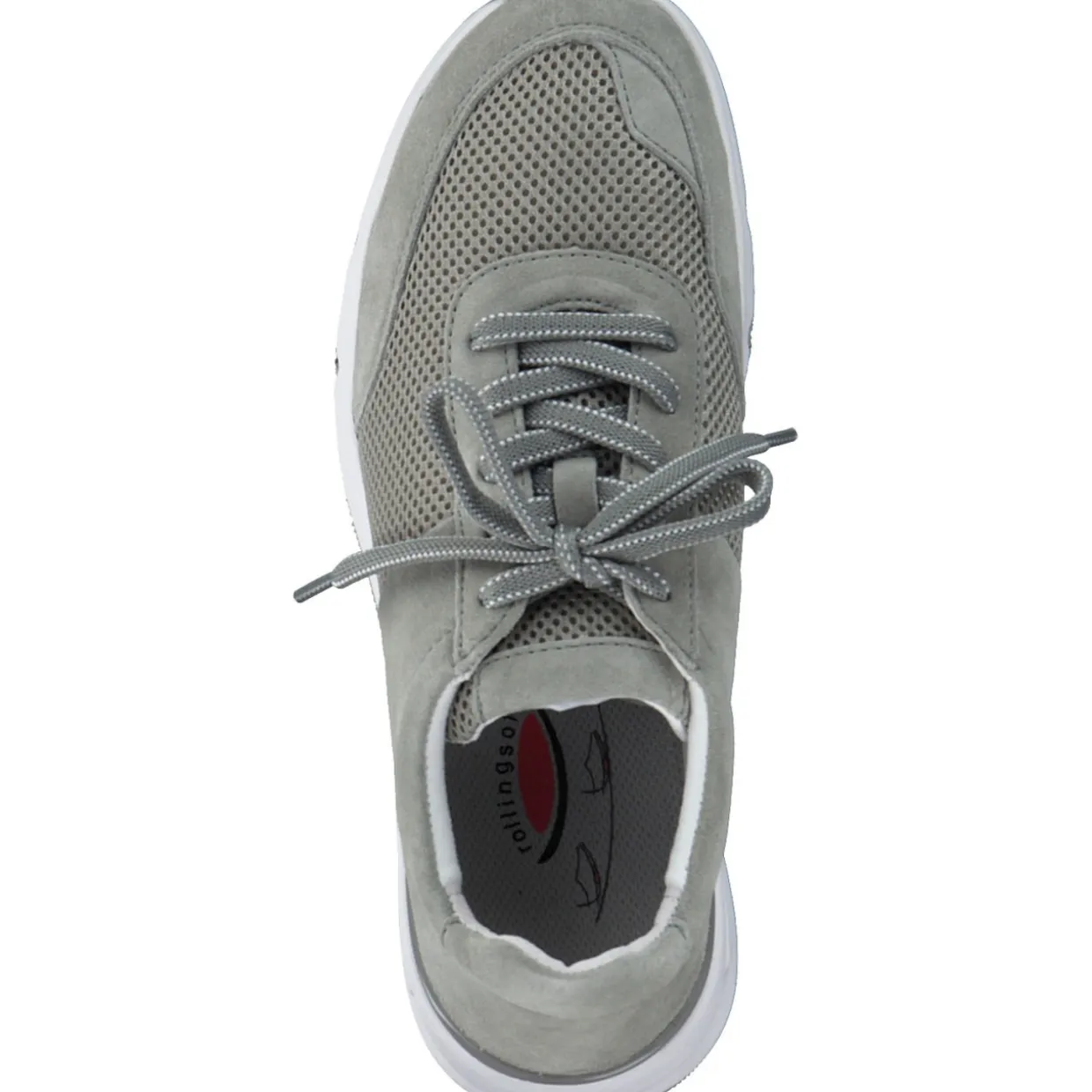 Gabor Rolling Soft 26.897, Sneakers Low, Damen, Grau (hellgrau)