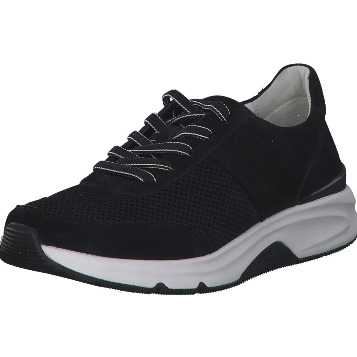 Gabor Rolling Soft 26.897, Sneakers Low, Damen, Schwarz
