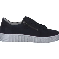 Gabor 43.334, Schnürschuhe, Damen, Blau - Marineblau