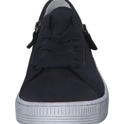 Gabor 43.334, Schnürschuhe, Damen, Blau - Marineblau