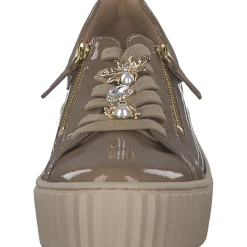 Gabor 53.201.92, Schnürschuhe, Damen, desert (gold)