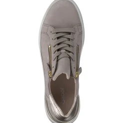 Gabor 23.280.12, Schnürschuhe, Damen, leinen/puder(gold)