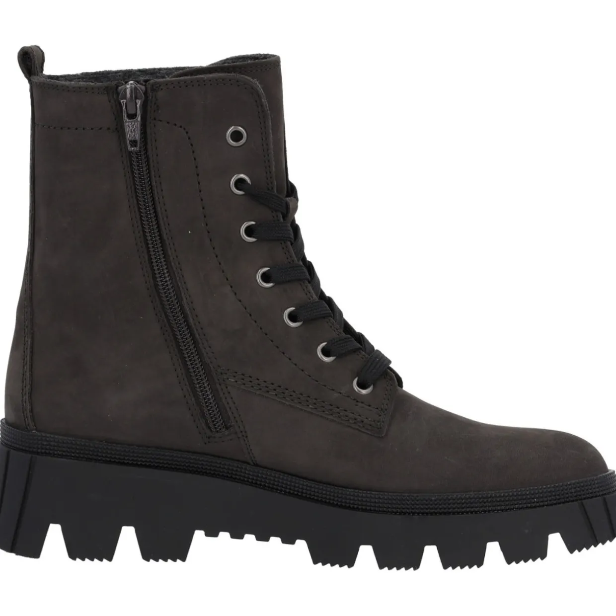 Gabor 31.821, Schnürstiefel, Damen, Braun (pepper/schwarz)