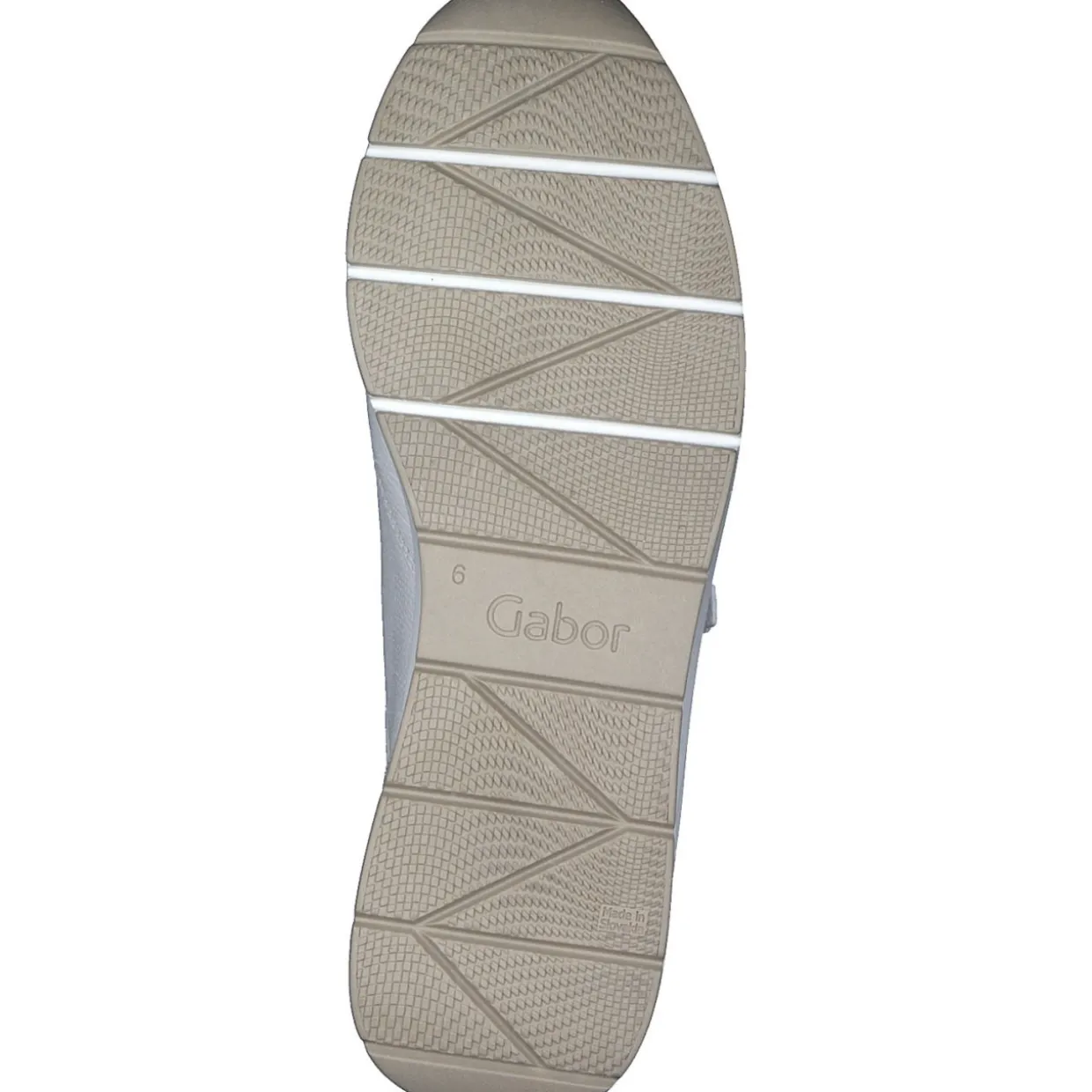 Gabor 26.587, Sneakers Low, Damen, weiss