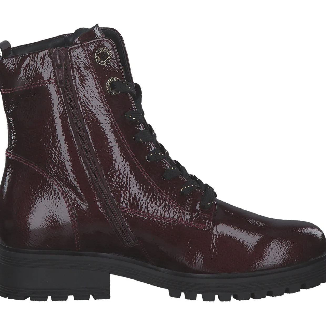 Gabor 52.765.88, Stiefeletten, Damen, burgund (Mic/gold)