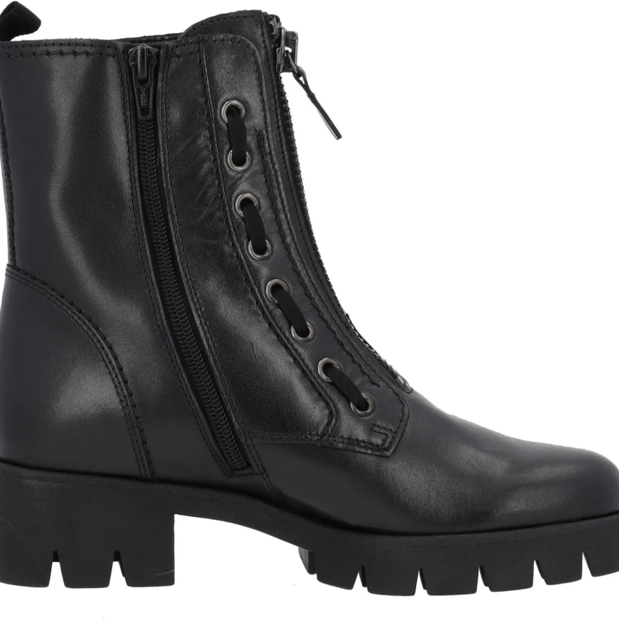 Gabor 31.716, Stiefeletten, Damen, Schwarz (altsilber)