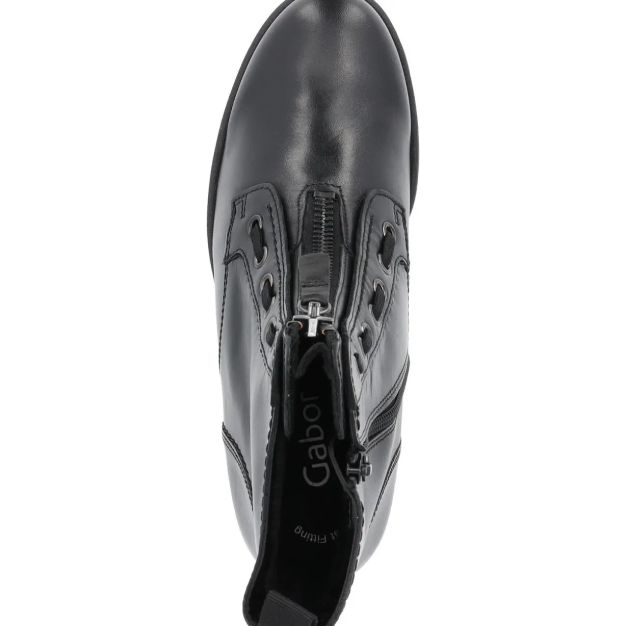 Gabor 31.716, Stiefeletten, Damen, Schwarz (altsilber)