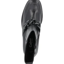 Gabor 32.814, Stiefeletten, Damen, schwarz(Micro/uni)