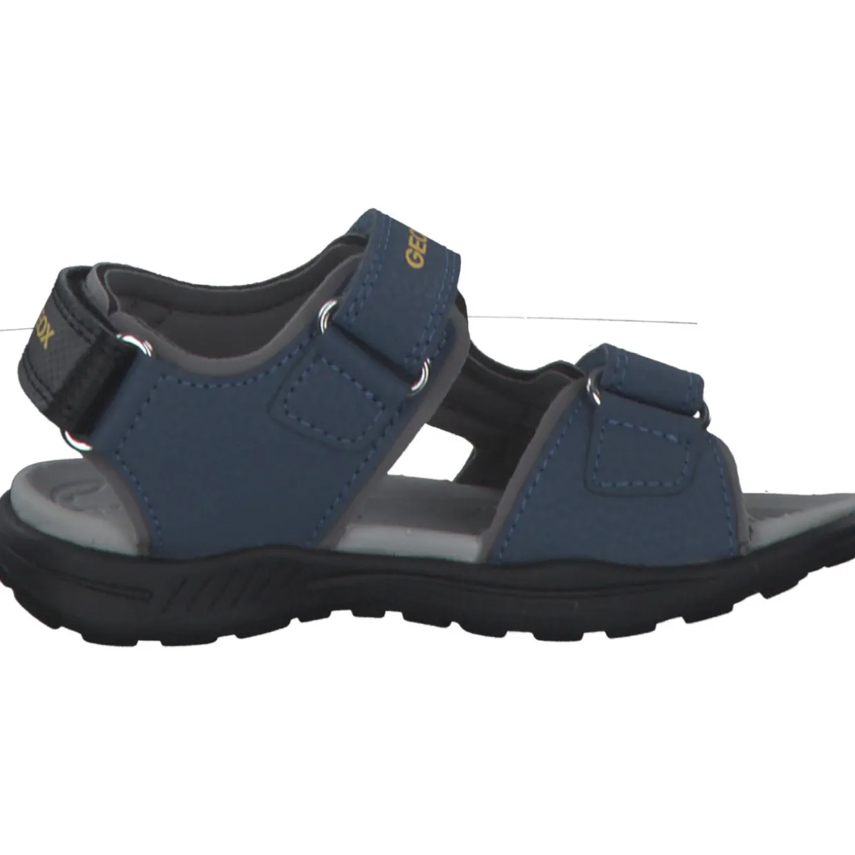 Geox J155XB, Sandalen (Kinder), Kinder, AVIO/DK YELLOW