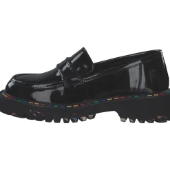 2 Go Shoes 8983401-902, Mokassins, Damen, schwarz (lack)