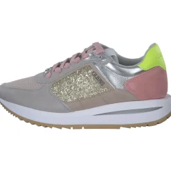 Guess Energy2 FLPE2G, Schnürschuhe, Damen, pink gold