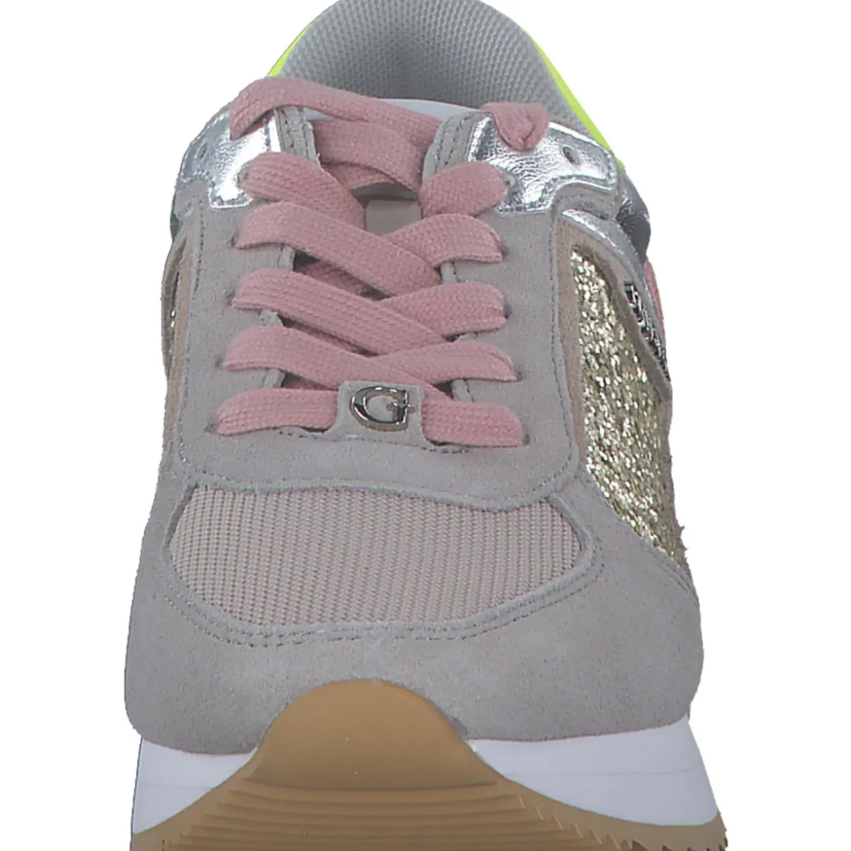 Guess Energy2 FLPE2G, Schnürschuhe, Damen, pink gold