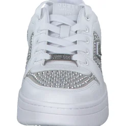 Guess FLFNRS-ELE12 NARESA2, Schnürschuhe, Damen, Weiß (White)