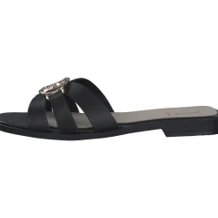 Guess FLJSYM, Pantoletten, Damen, Schwarz