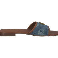 Guess FLJTA2, Pantoletten, Damen, blue