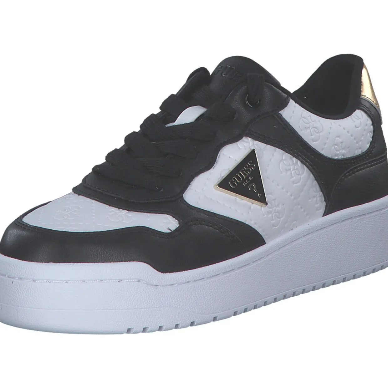 Guess Miram6 FLJMI6, Schnürschuhe, Damen, BLKBR