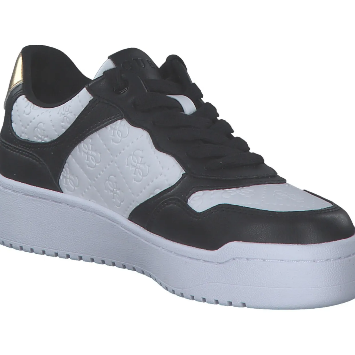 Guess Miram6 FLJMI6, Schnürschuhe, Damen, BLKBR