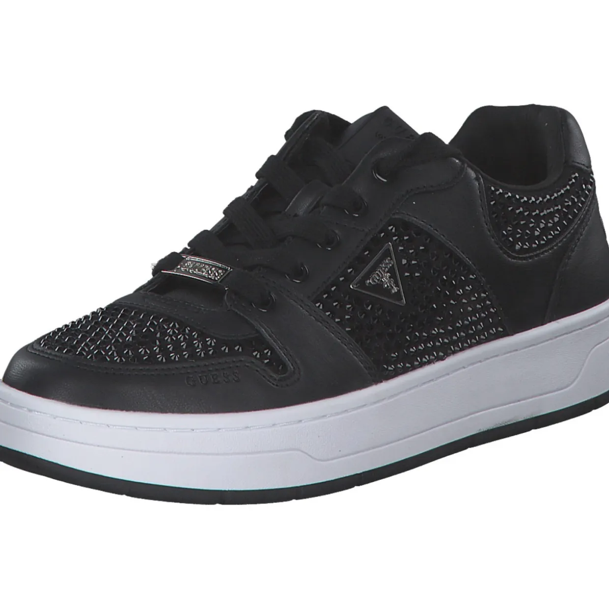 Guess Naresa2 FLFNRS, Schnürschuhe, Damen, black