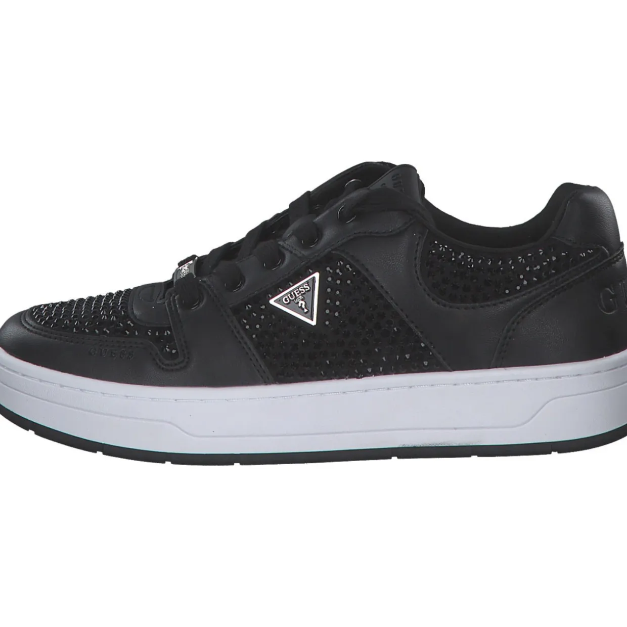 Guess Naresa2 FLFNRS, Schnürschuhe, Damen, black