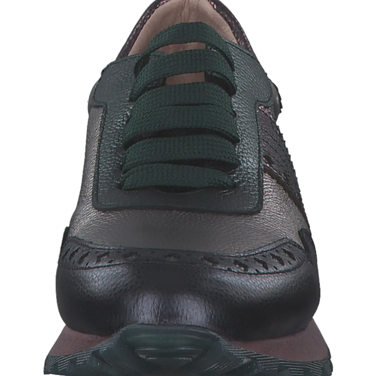 Hispanitas Schuhe CHI243623 Loira-I24 , Schnürschuhe, Damen, midnight/acero/rioja/forest