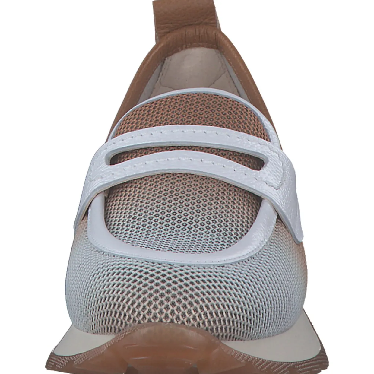 Hispanitas Schuhe Kansas HV254043, Mokassins, Damen, CUOIO/WHITE