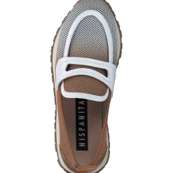 Hispanitas Schuhe Kansas HV254043, Mokassins, Damen, CUOIO/WHITE