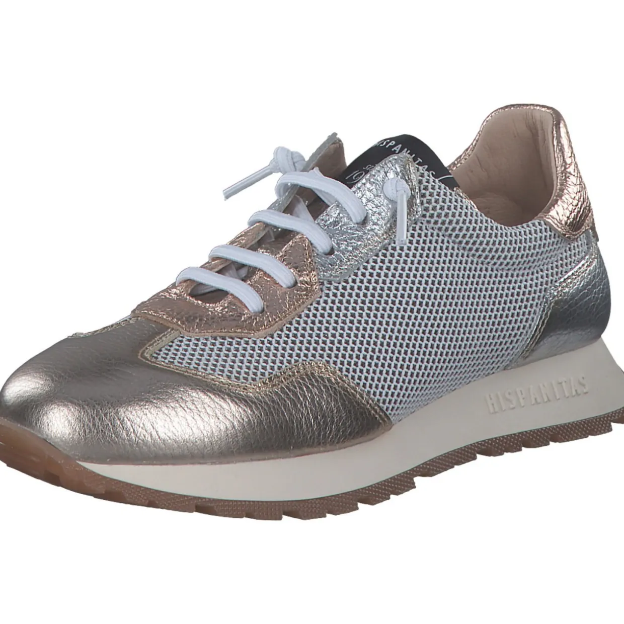 Hispanitas Schuhe Kansas HV253869, Schnürschuhe, Damen, WHITE/RAME/CAVA