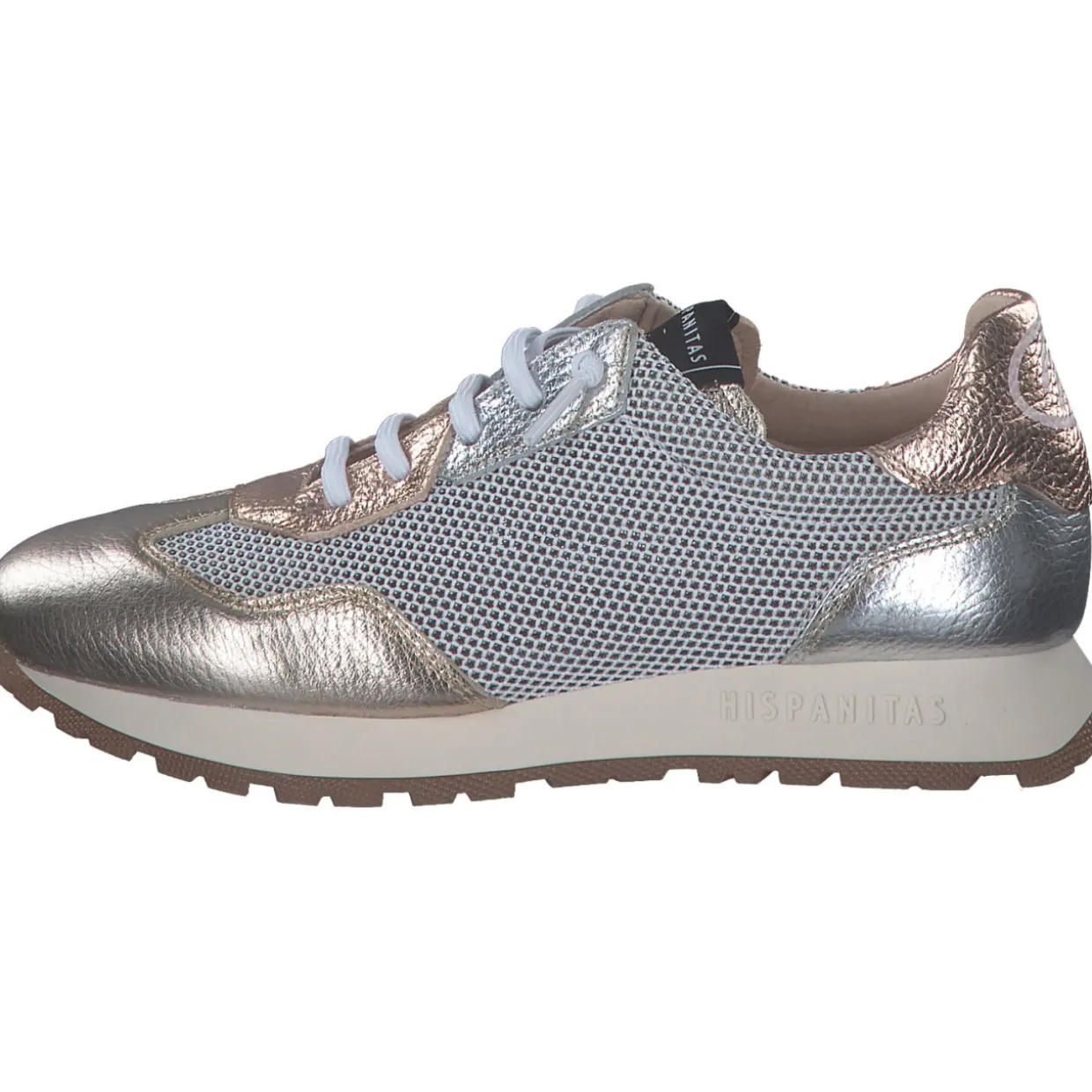 Hispanitas Schuhe Kansas HV253869, Schnürschuhe, Damen, WHITE/RAME/CAVA