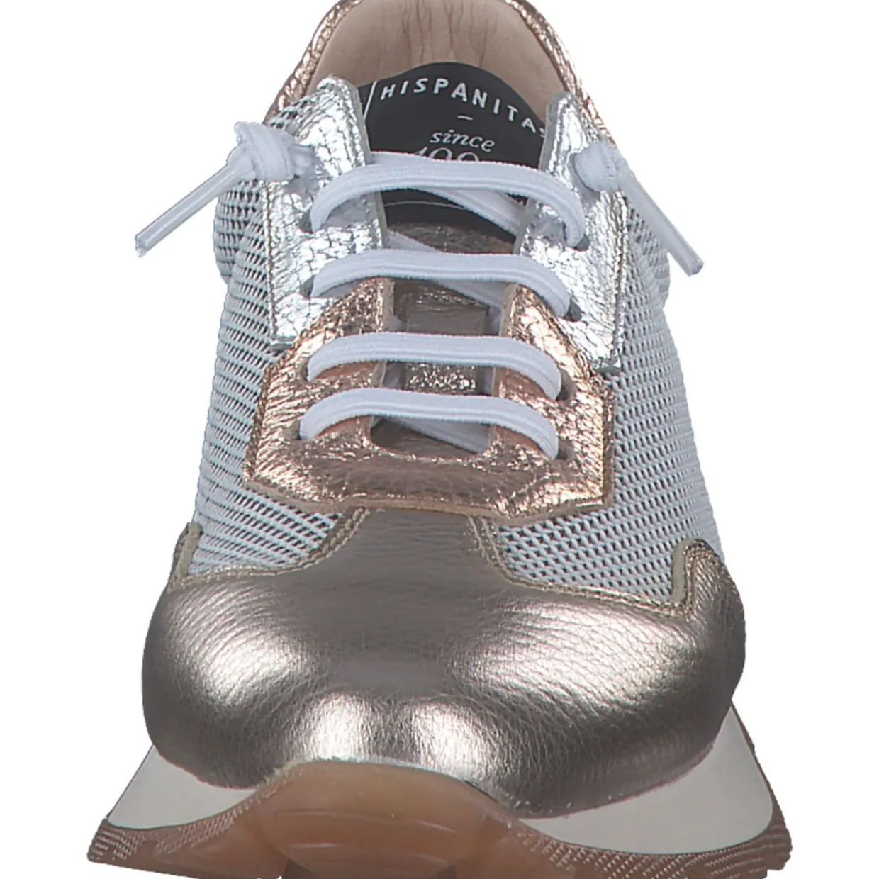 Hispanitas Schuhe Kansas HV253869, Schnürschuhe, Damen, WHITE/RAME/CAVA