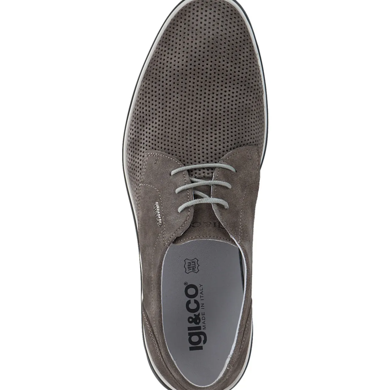 Igi&Co 56124, Sportliche Halbschuhe, Herren, Grau