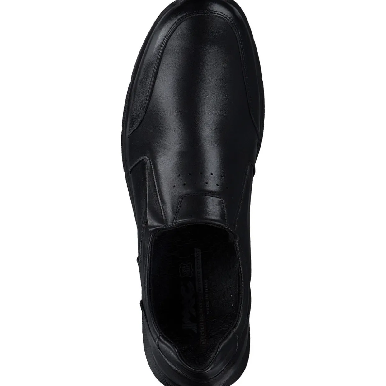 IMAC 551580, Klassische Slipper, Herren, Schwarz