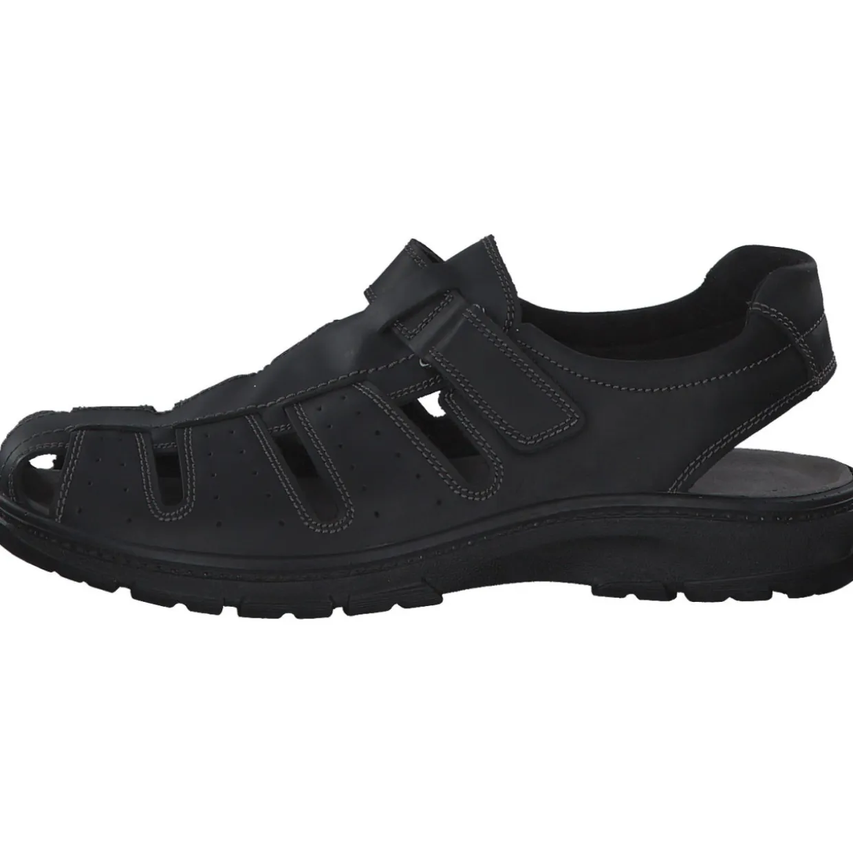 IMAC 552780, offene Schuhe, Herren, Schwarz