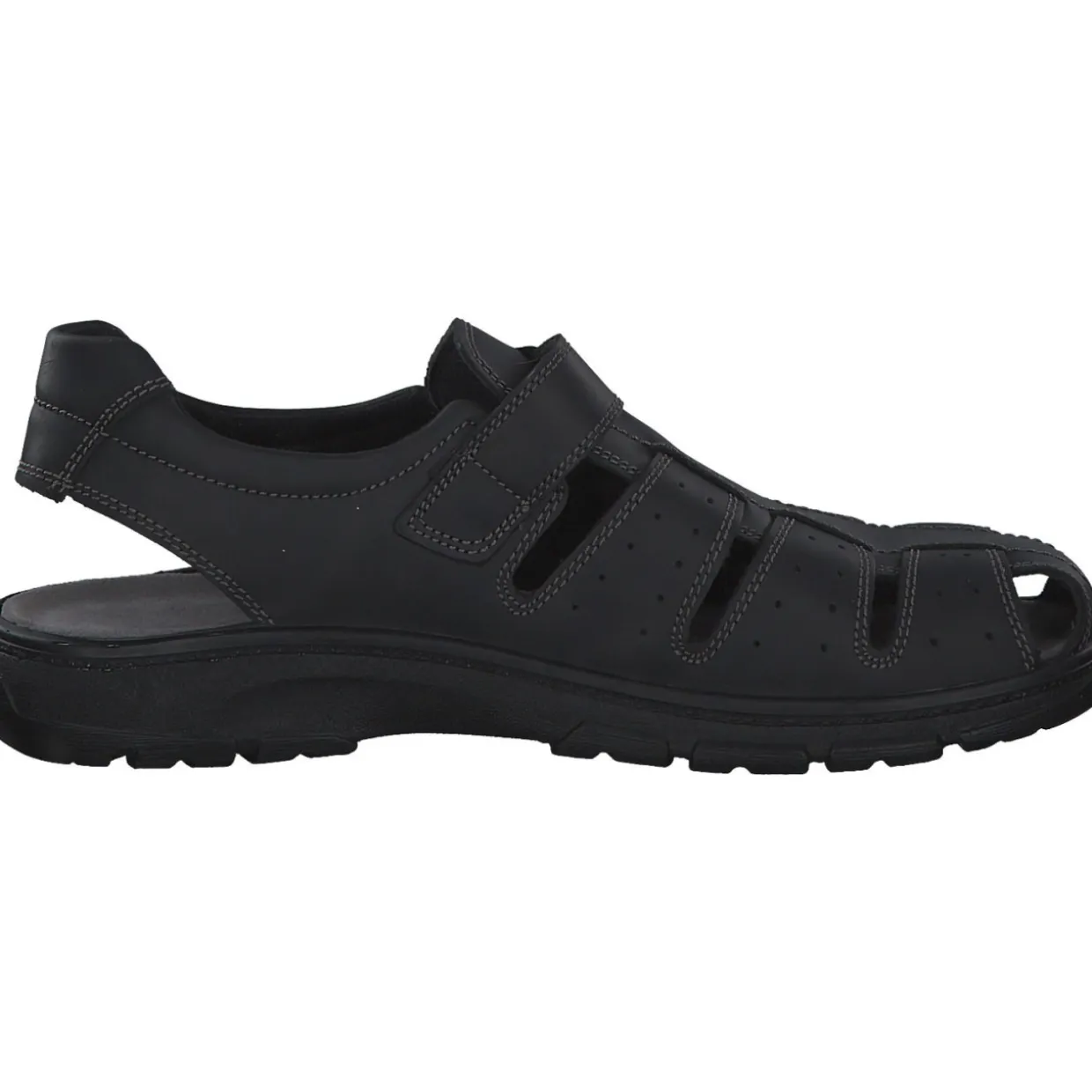 IMAC 552780, offene Schuhe, Herren, Schwarz