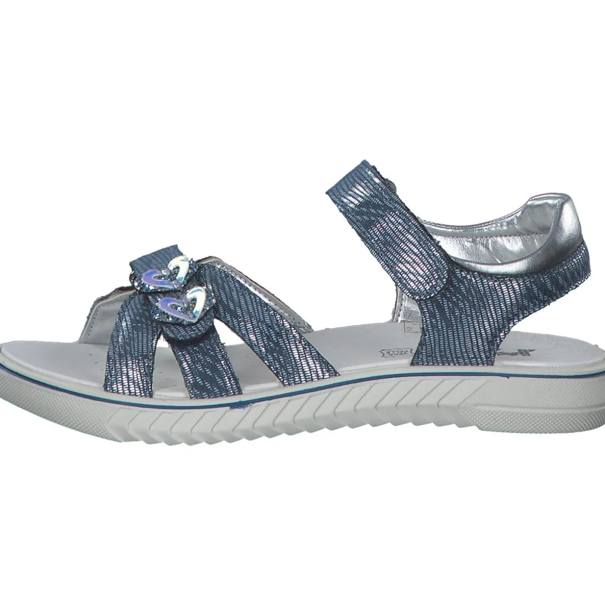 IMAC 581361, Sandaletten, Kinder, jeansblau/silber