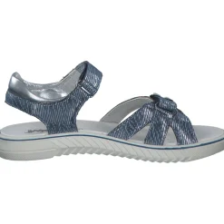 IMAC 581361, Sandaletten, Kinder, jeansblau/silber