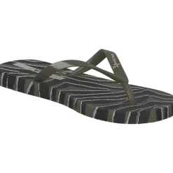 Ipanema Animale Print Fem 83162, Zehentrenner, Damen, Grün (green black)