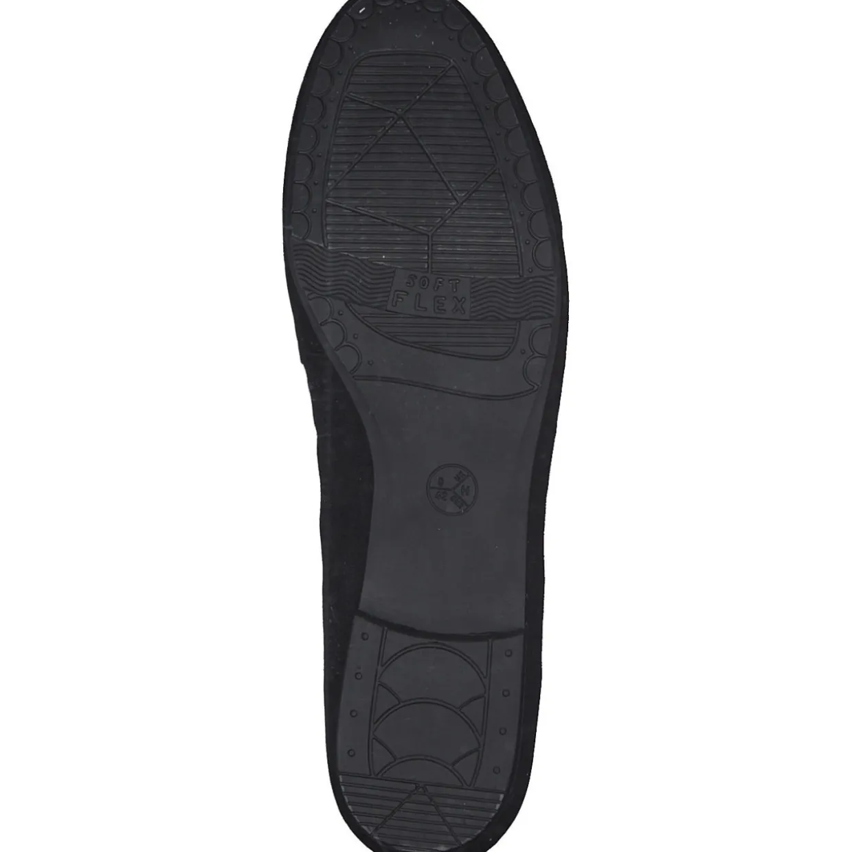 Jana Shoes 24263, Mokassins, Damen, Schwarz