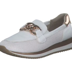 Jana Shoes 24766, Mokassins, Damen, Weiß