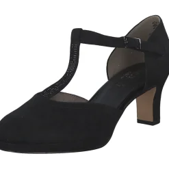 Jana Shoes 24474, Sandalen, Damen, Schwarz