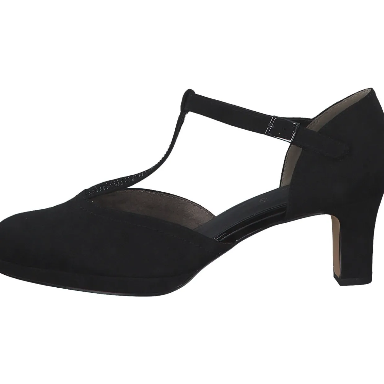 Jana Shoes 24474, Sandalen, Damen, Schwarz