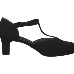Jana Shoes 24474, Sandalen, Damen, Schwarz