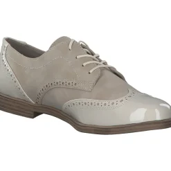 Jana Shoes 23260, Schnürschuhe, Damen, Beige