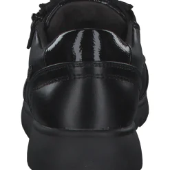 Jana Shoes 23765, Schnürschuhe, Damen, BLACK UNI