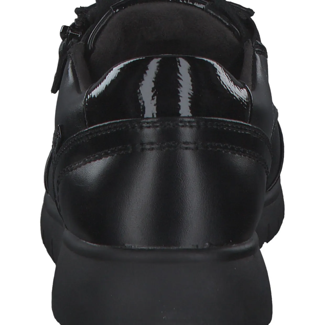 Jana Shoes 23765, Schnürschuhe, Damen, BLACK UNI