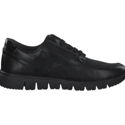 Jana Shoes 23765, Schnürschuhe, Damen, BLACK UNI