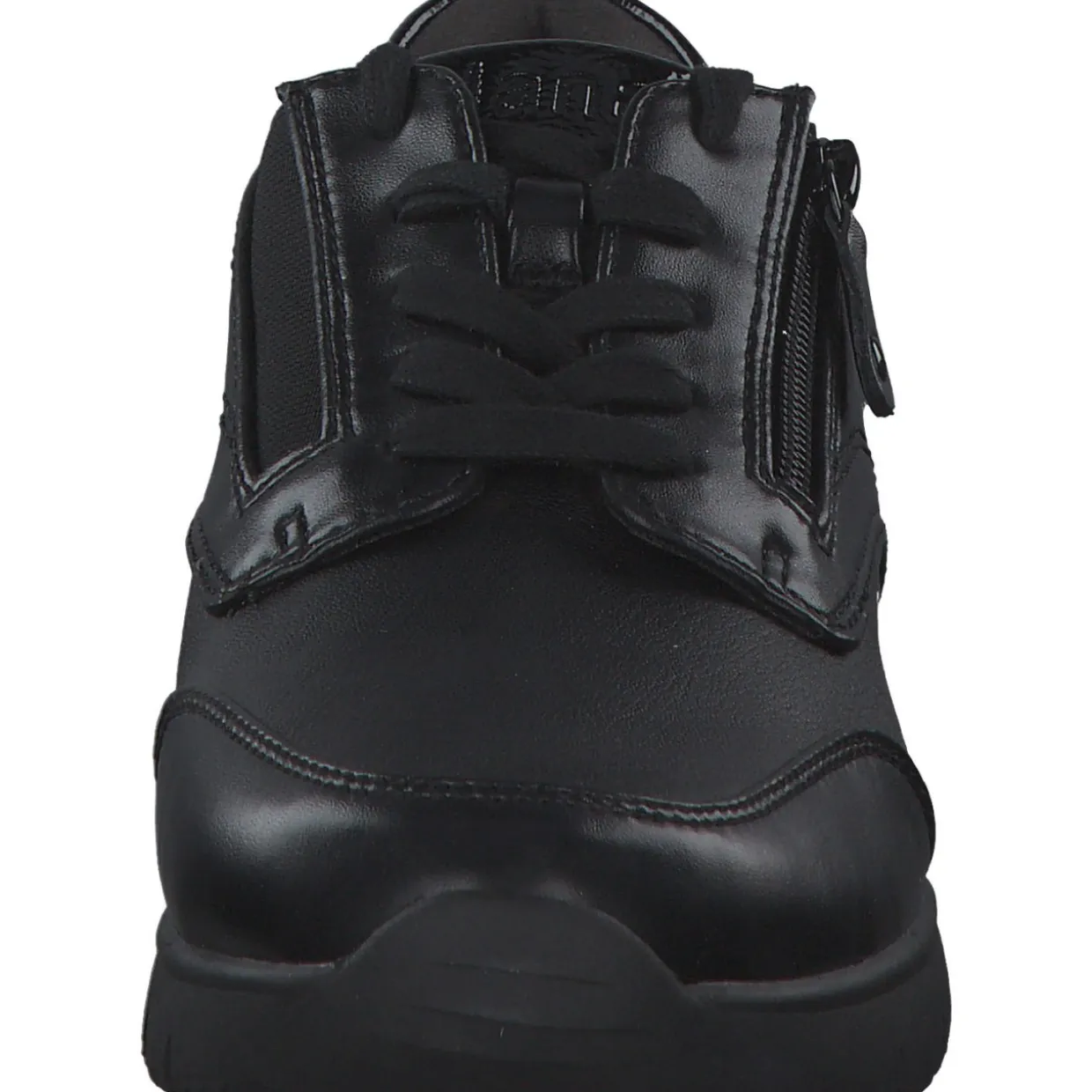 Jana Shoes 23765, Schnürschuhe, Damen, BLACK UNI