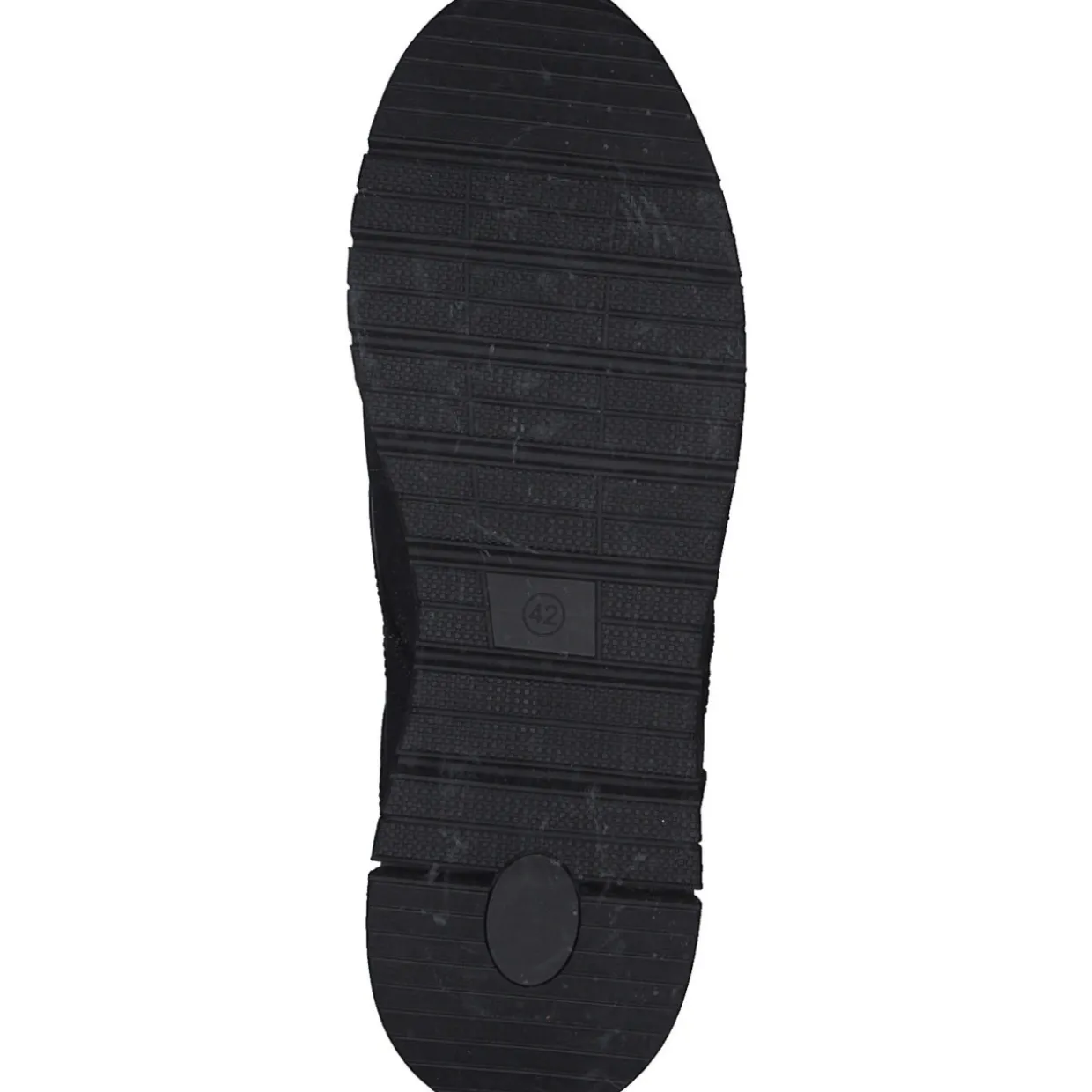 Jana Shoes 23765, Schnürschuhe, Damen, BLACK UNI