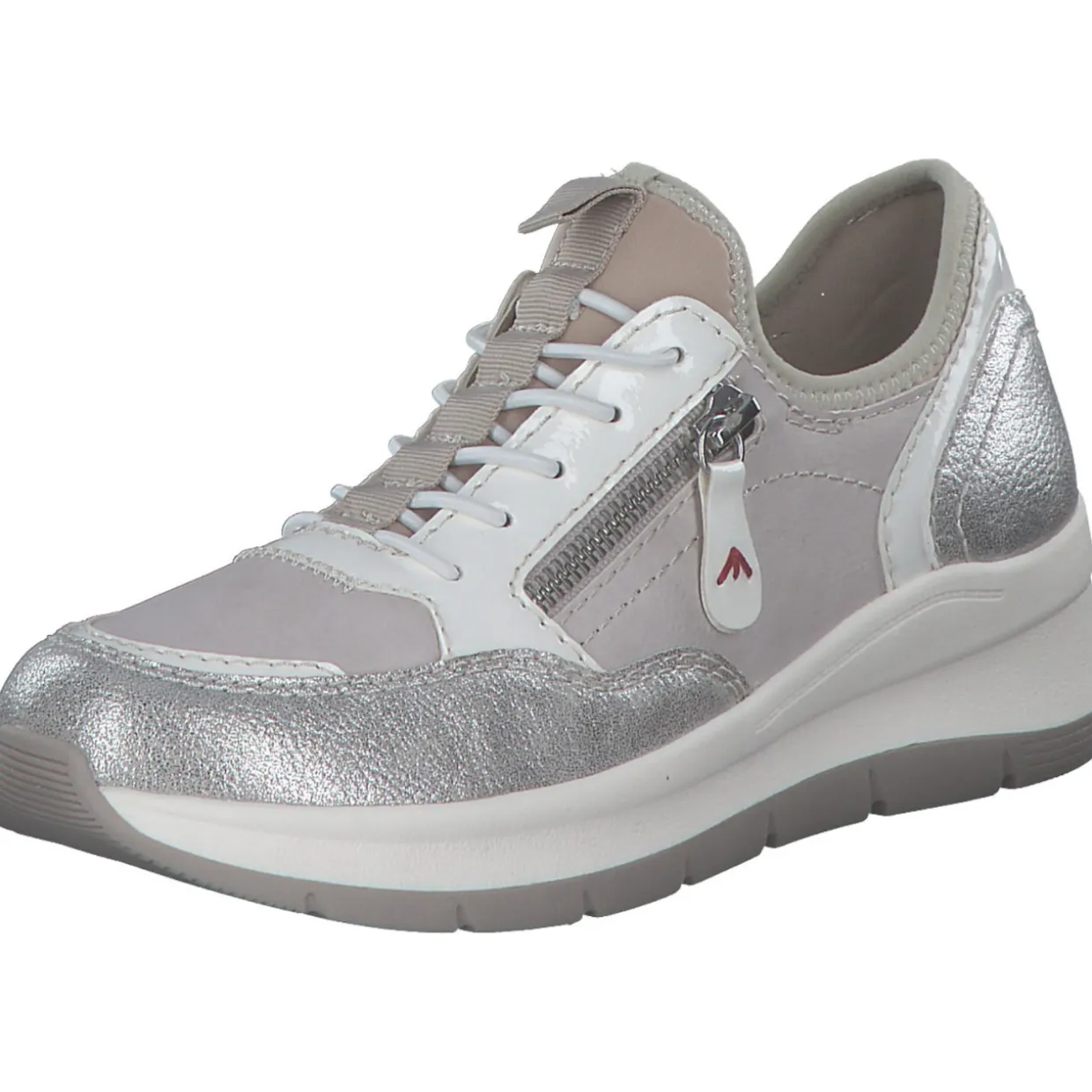 Jana Shoes 23775, Schnürschuhe, Damen, LT GREY