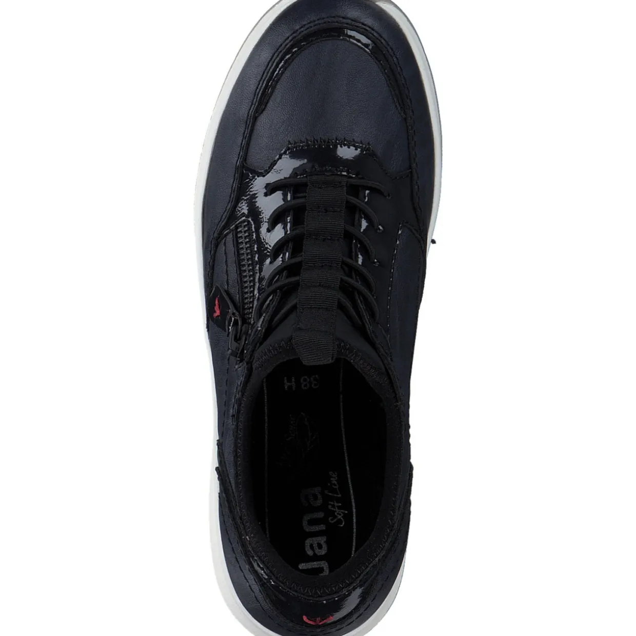 Jana Shoes 23775, Schnürschuhe, Damen, navy